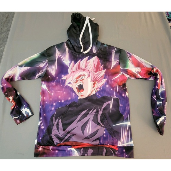 Dragon Ball Z Unisex Anime Hoodie Size Large - Picture 1 of 8